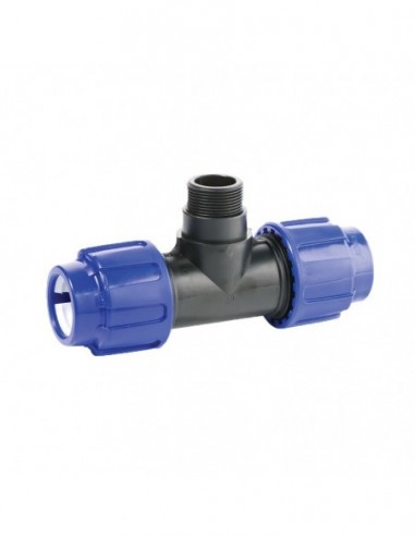 Trójnik PP 32 x M1/2" x 32 gw. zewn.