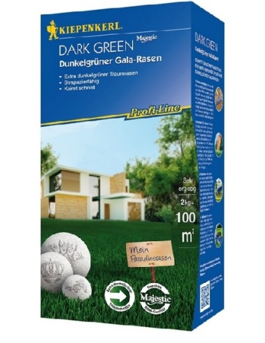 Ciemnozielony trawnik Gala Dark Green Kiepenkerl 2 kg / 100m2