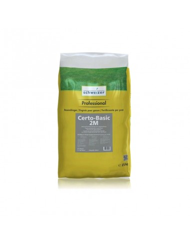 Nawóz trawnikowy Certo BASIC 2M Schweizer 25 kg / 600-800 m2