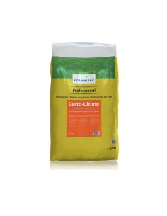 Nawóz trawnikowy Certo ULTIMO Schweizer 25 kg/350-600m2. Profesjonalny nawóz do trawników do stosowania latem i jesienią