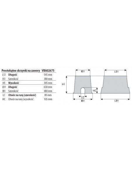 Skrzynka zaworowa JUMBO Rain Bird VBA02675